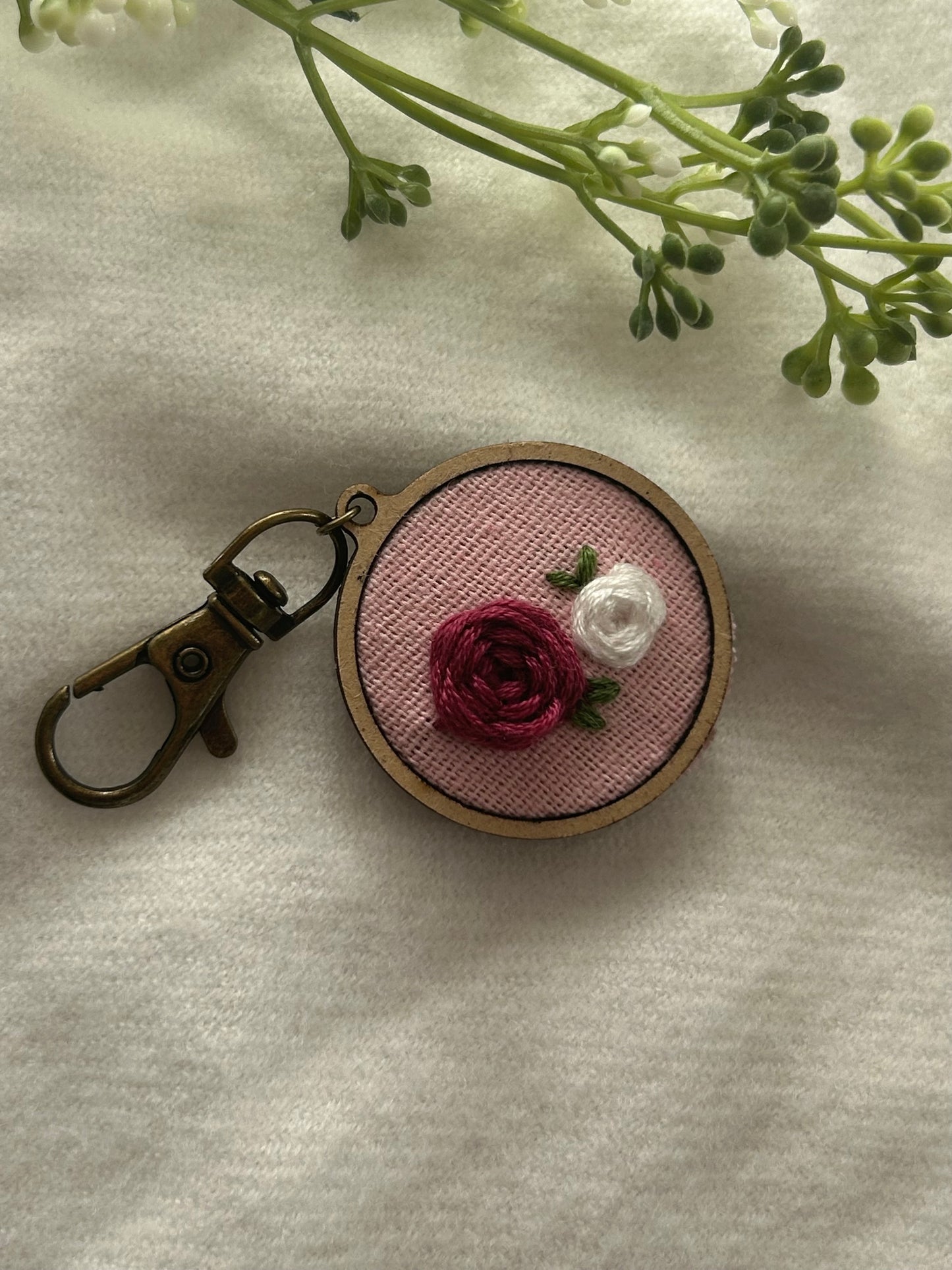 Floral keychains