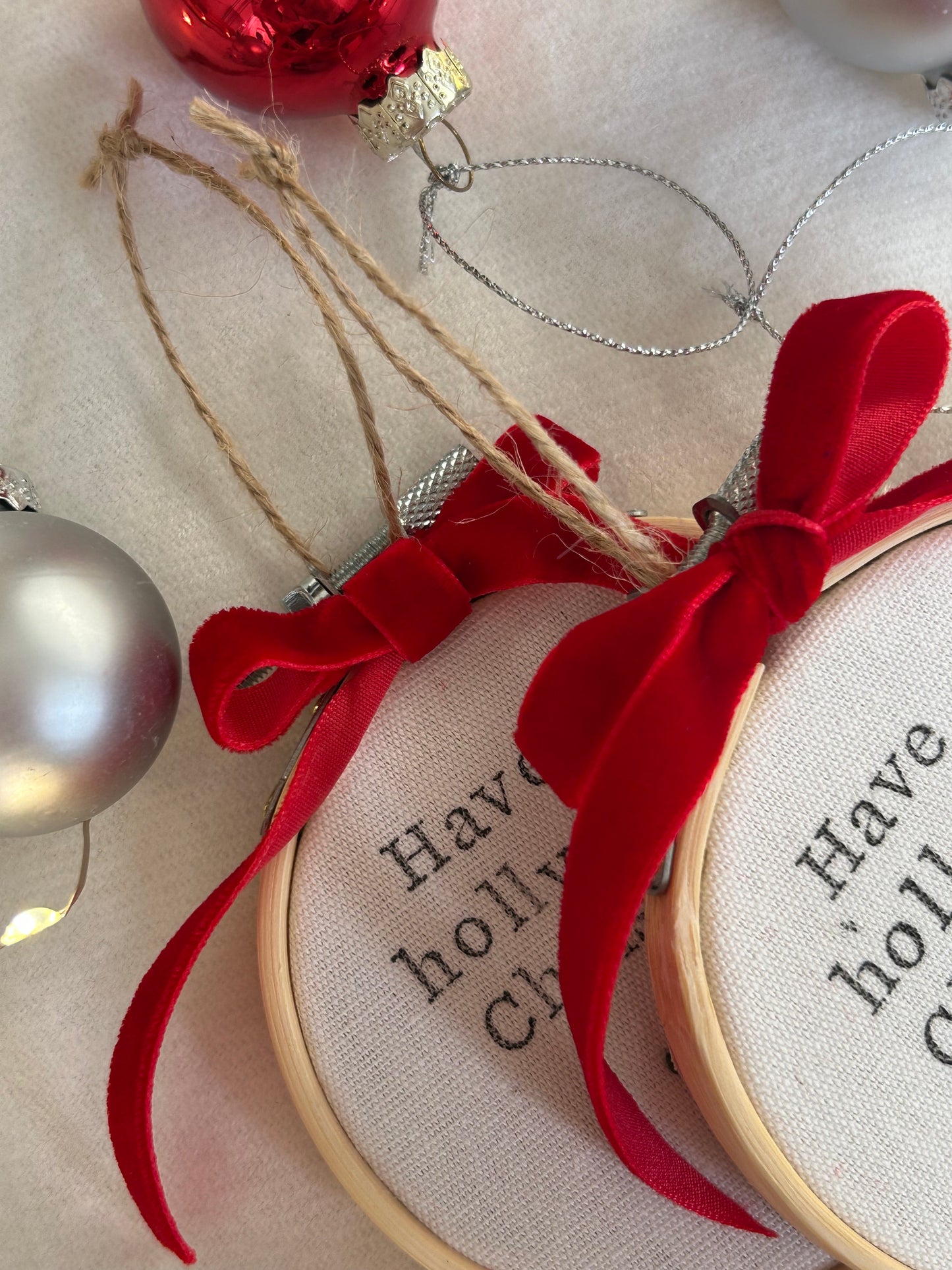 Have a holly jolly Christmas 3” hoop