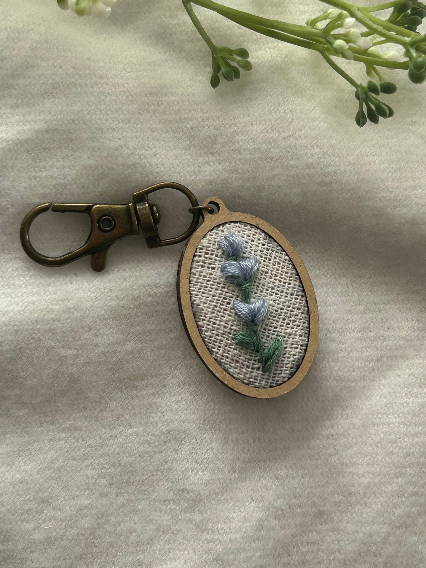 Floral keychains