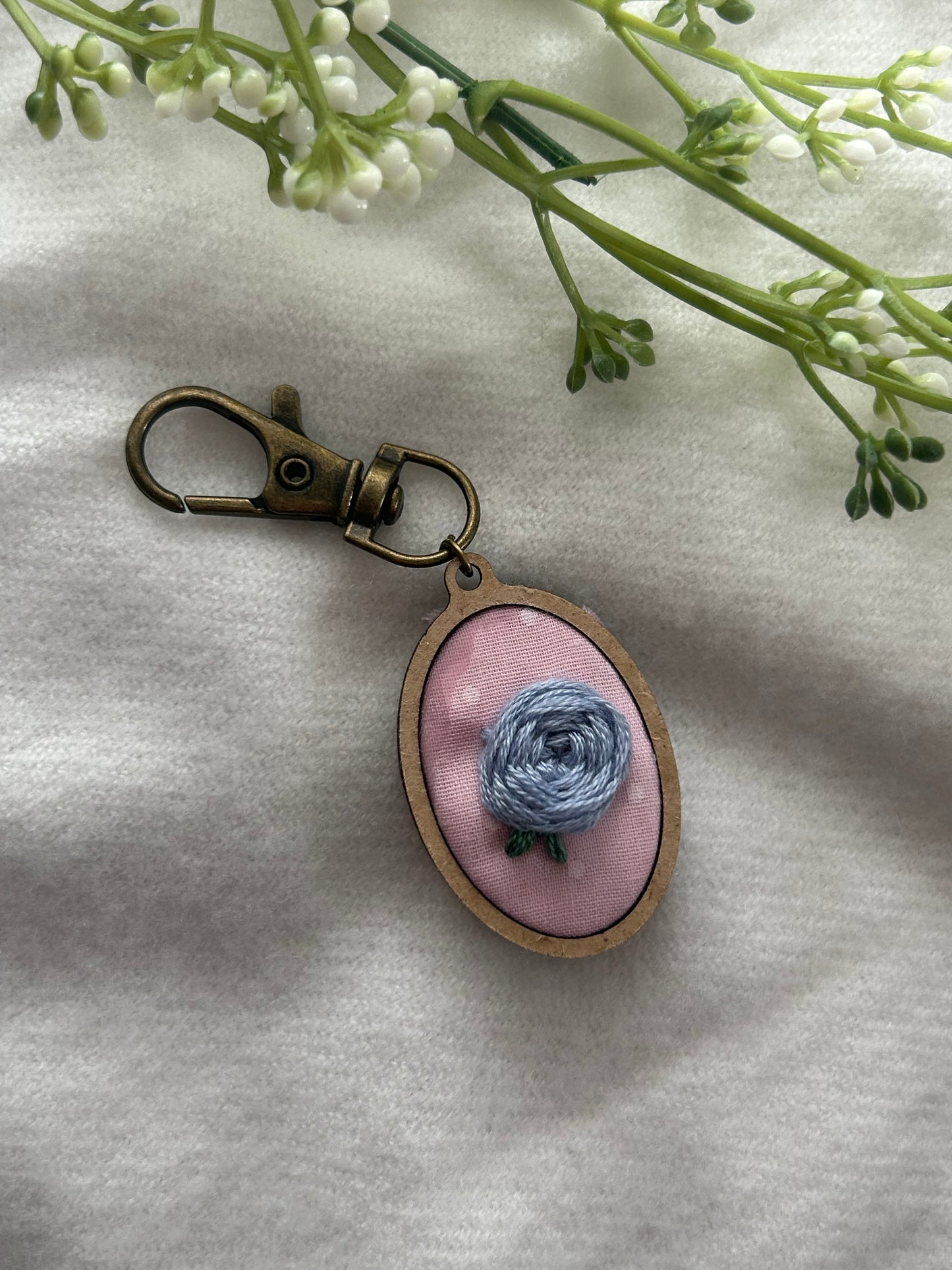 Floral keychains