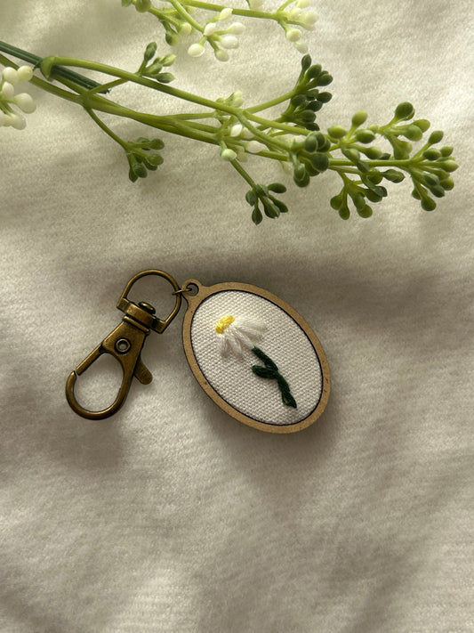 Floral keychains