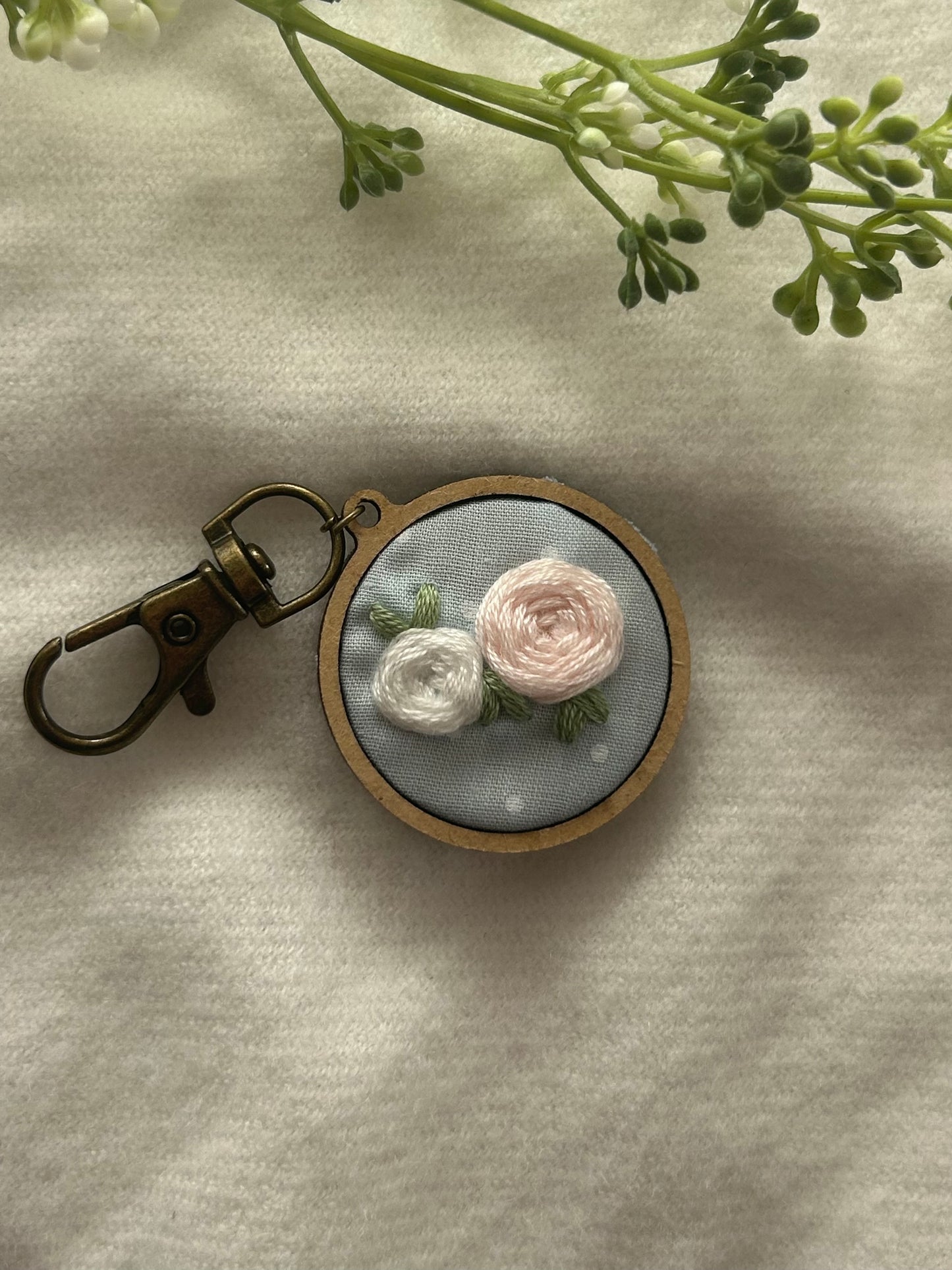 Floral keychains