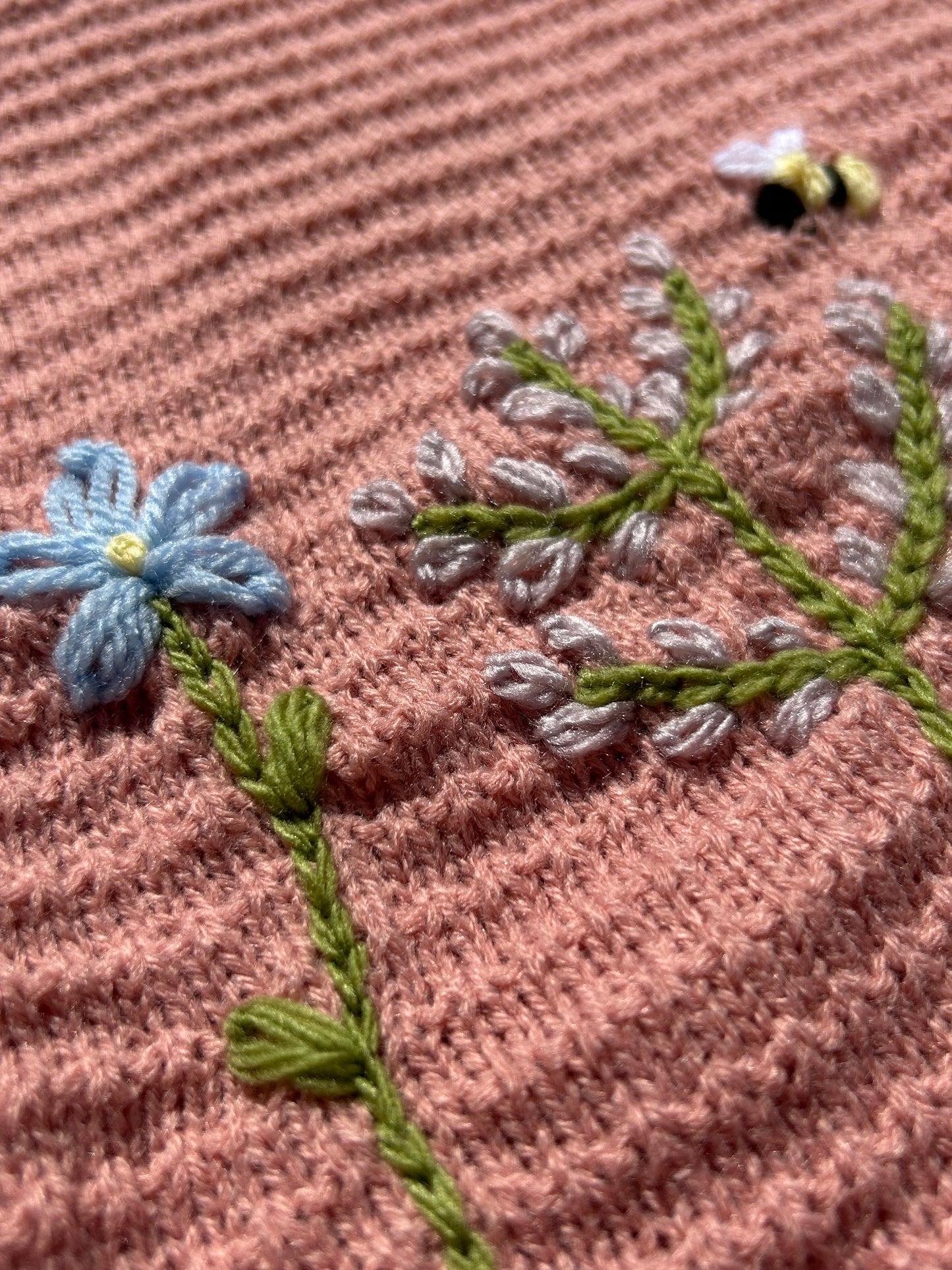 Personalised baby girl blanket