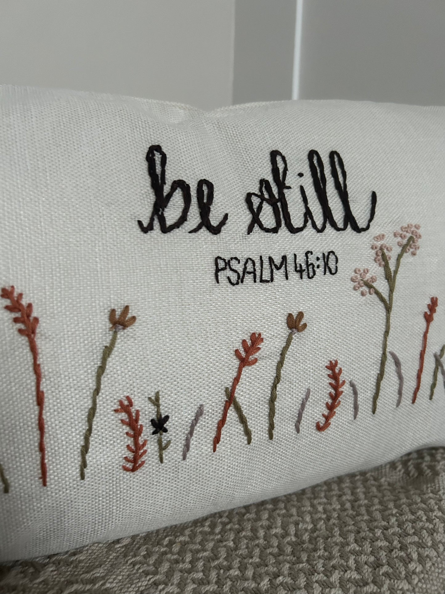 ‘Be Still’ Cushion